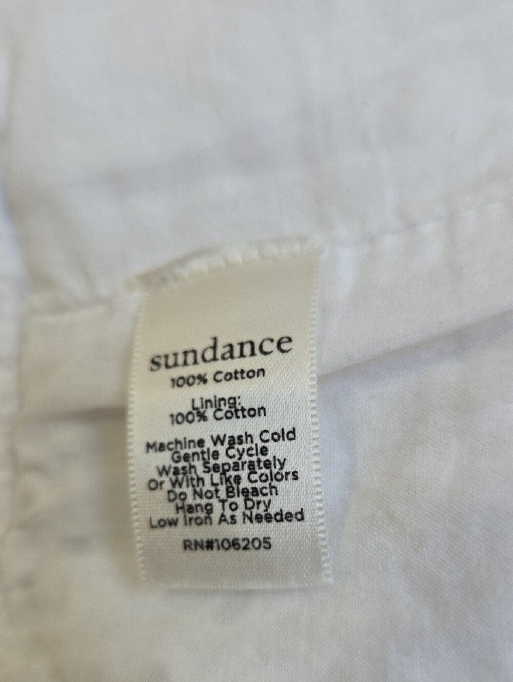 Sundance White Eyelet Drawstring Pants - Picture 6 of 6